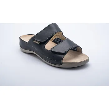 Dámské pantofle MEDISTYLE zdravotní dámská pantofel ŠARLOTA Halux Barva: Černá, velikost: 36