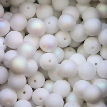 Dětské navlékací korálky Pro Háčkování Korálek skleněný matný AB lesk 8 mm 02010/28701