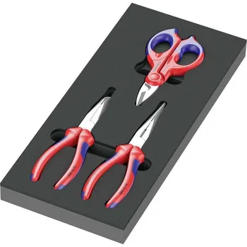 WERA Kleště Knipex v pěnové vložce, typ 9781, Set 2, 3ks