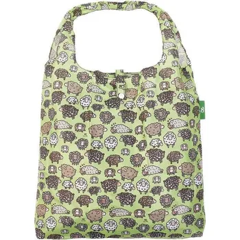 Nákupní taška roztomilá ovečka - zelená