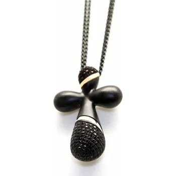 Náhrdelník Dámský přívěsek Pesavento KTLSE (45 mm) Vyberte možnost: Čierny a červený zafír