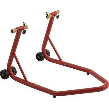CM-7557-RD červený přední moto stojan A-pro