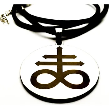 Vojenské psí známky HeLLTag - náhrdelník - Leviathan Leather - CT Silver