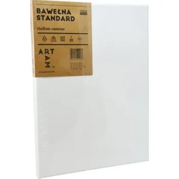 Textilie Plátno šepsované Art Ram standard na napínacím rámu 20x20cm,