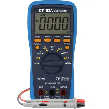Multimetr FK technics Digitální multimetr FK152A měření základních veličin + teploty, kapacity a frekvence