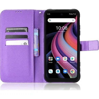 Pouzdro na mobilní telefon TVC WalletCase pro Umidigi Bison GT2 5G Barva: Fialová