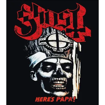 Nášivka nášivka na záda, zádovka Ghost - Here s Papa