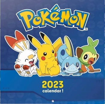Kalendář GE Editores Nástěnný kalendář Pokémon 2023