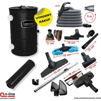 Vysavač Kompaktní vysavač s vlastnostmi klasického centrálního vysavače