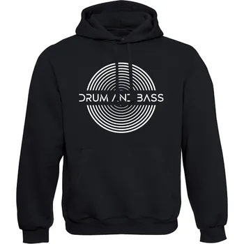 Pánská mikina DNBMARKET.CZ Pánská mikina s kapucí |Equalizer ThreeDNB Velikost: XL