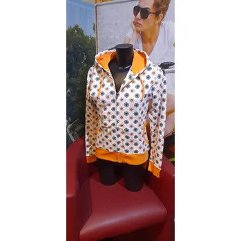 Dámská mikina NORD BLANC DÁMSKÁ MIKINA BÍLÁ KYTKY Velikost: 38