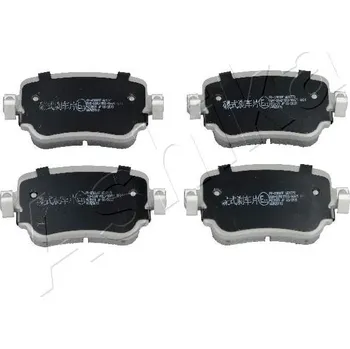 Brzdová destička Sada brzdových destiček, kotoučová brzda ASHIKA 51-00-0900