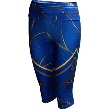 Dámské legíny ReHo Extreme Dámské 3/4 legíny RE122123 modrá M