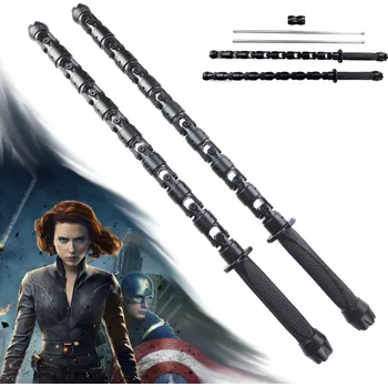 Sběratelství Bojová tyč "BLACK WIDOW STAFF - BLACK" Avengers - Svítící - II. Jakost - V.3