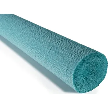 Krepový papír Cartotecnica Rossi Krepový papír role 180g (50 x 250cm) - azurová modrá 17E/3