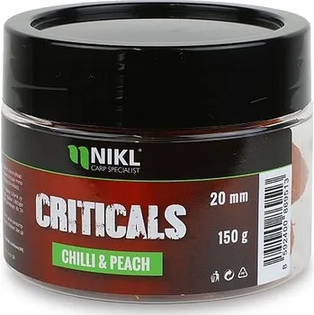 KAREL NIKL - Criticals Boilie Chilli & Peach 18 mm 150 g