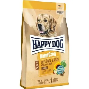Krmivo pro psa HAPPY DOG NaturCroq Geflügel Pur & Reis 2x11kg + DOPRAVA ZDARMA+1x masíčka Perrito! (+ SLEVA PO REGISTRACI/PŘIHLÁŠENÍ! ;))