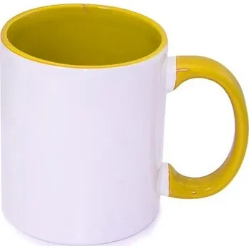 U vlčice.cz FUNNY hrnek 330 ml s vlastní fotografií nebo grafikou Barva: Žluto-zlatá