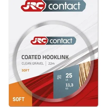 Návazcová šňůrka JRC Soft Coated Braid Clean Gravel 22m - 30 lb
