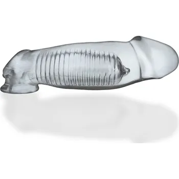 Návlek na penis Oxballs HULK Gargantic Cocksheath Transparent