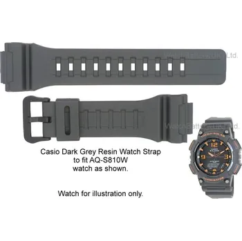 Řemínek na hodinky CASIO AQ-S810W-8A2 (2750)