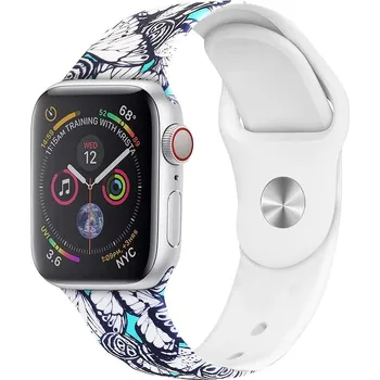 Řemínek na hodinky AW Apple Watch řemínek - Motýli Šířka uchycení řemínku: 38/40/41/42mm, Délka řemínku: Dámský - S/M (12 - 18cm) IR-IMG14