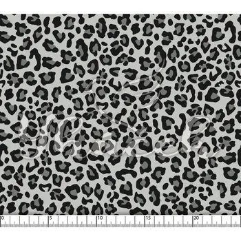 Zakázkový tisk, softshell, kočárkovina... Leopard modrý Látky k tisku: Fleece