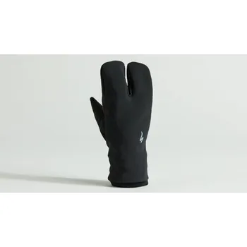 Cyklistické rukavice Specialized softshell deep winter lobster gloves Black L