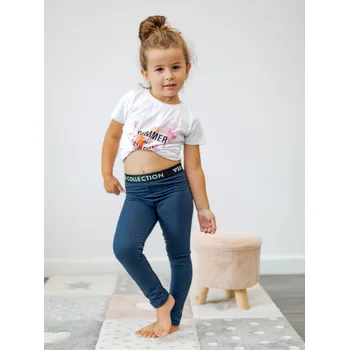 Dívčí legíny Dívčí legíny LIZZY VSB petrolej, Velikost 158/164