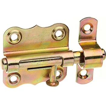 Tesařské kování ALBERTS Zástrč válcová s knoflíkem, s poutkem, pozink, 47x46