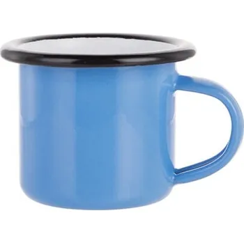 Placatka U vlčice.cz Plecháček 100 ml s černým lemem Barva: Světle modrá