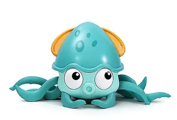 Hračka pro nejmenší Dětská obojživelná chobotnice modrá