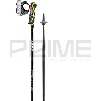 Sjezdová hůlka hole Leki Airfoil 3D, black/palegreen/white - 115cm 115203