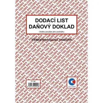 Tiskopis Dodací list - daňový doklad A5 propisující