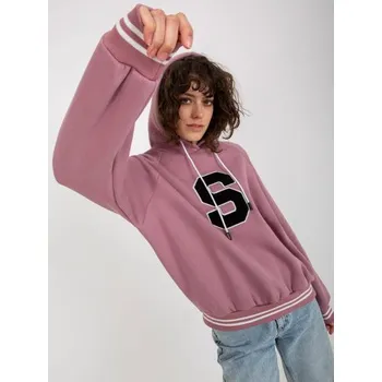 Dámská mikina Dámská mikina s kapucí EMELINE růžová