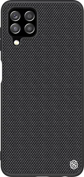 Pouzdro na mobilní telefon Nillkin Textured Hard Case pro Samsung Galaxy A22 4G černé