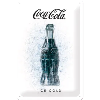 Plechová cedule Nostalgic Art Plechová Cedule Coca-Cola Ice Cold