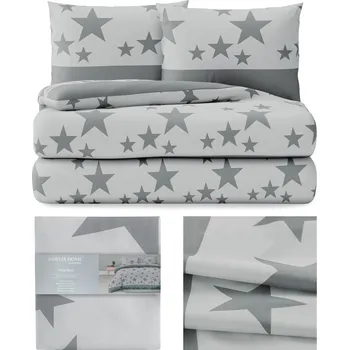 Povlečení AmeliaHome Basic Stardust 160 x 200, 2x 70 x 80 cm zipový uzávěr