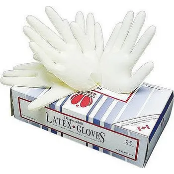 Jednorázové latexové rukavice LOON pudrované