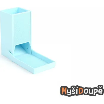 Příslušenství k deskovým hrám Myší Doupě Skládací Dice Tower - Házecí věž - bledě modrá