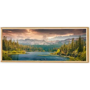 Rám na obraz Panoramatický fotoobraz v luxusním rámu (20x60)