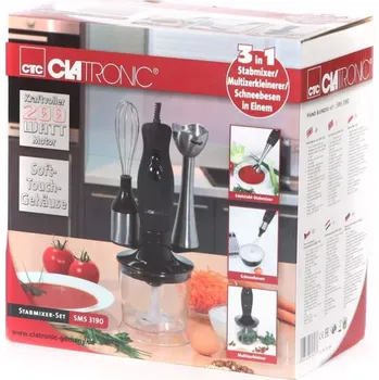 Tyčový ponorný mixér sada 3v1 Clatronic SMS 3190