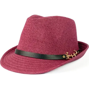 Klobouk Trendový švestkový klobouk na léto 18-79
