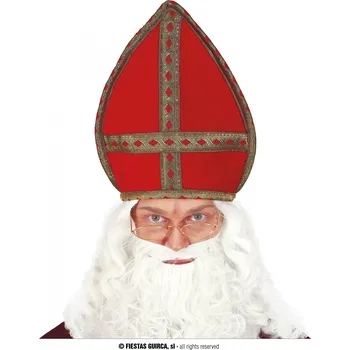 Karnevalový doplněk Fiestas Guirca Mitra mikulášská čepice