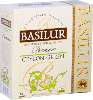 Čaj BASILUR Premium Ceylon Green 100x 2 g