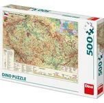Dino Mapa České republiky 500 dílků