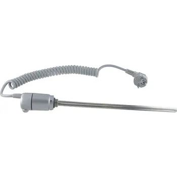 Radiátor Olsen Spa - Topná tyč PATRONA s termostatem - Chrom - matný, 1200 W