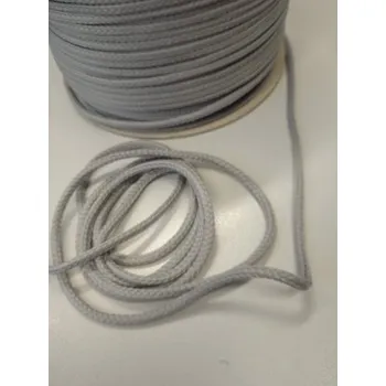 Železářství Oděvní šňůra, provaz polyesterový 4mm, holubí šedá, metráž