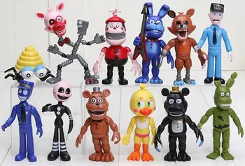 Figurka Sada figurek Five Nights at Freddy's 5-11,5 cm 12 ks