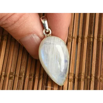 Přívěsek Přívěsek s měsíčním kamenem kapka Ag 925/100 6,8g